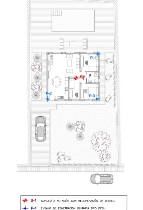 Estudio Geotécnico para Vivienda Unifamiliar en Urbanización Molino Alto de Otura (Granada)