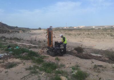 Estudio Geotécnico y Caracterización de Materiales para Obras de restauración de ecosistemas fluviales semiáridos de Almería y Campo de Níjar