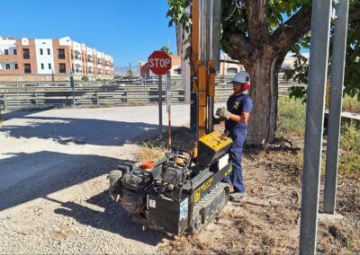 Redacción de Anejos de Geología, Geotecnia y Procedencia de Materiales. Proyectos para Agrupación de Vertidos en Fuensanta/Trasmulas/Romilla/Peñuelas/Fuente Vaqueros/Pedro Ruiz/Cogollos/Calicasas/Nivar (Granada)