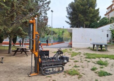 Estudio Geotécnico para Sala Multidisciplinar y Oficinas en el Polideportivo de Cájar (Granada)