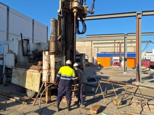 Instalación de Piezómetro de Control en Gasolinera de Mairena del Alcor (Sevilla)