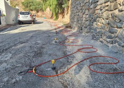 Informe de Estado y Afección a Viviendas durante la ejecución de obras en C/Del Sol, Urbanización Cotobro, TM Almuñécar (Granada)