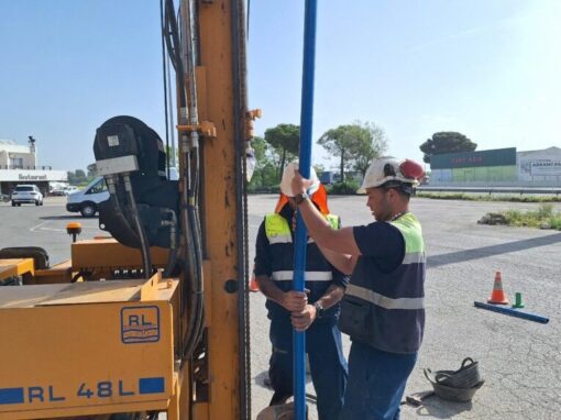 Instalación de Piezómetro de Control en Gasolinera de A-4, Manzanares (Ciudad Real)