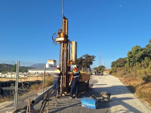 Estudio Geotécnico para Muro de Contención en Instalación Industrial de Archidona (Málaga)